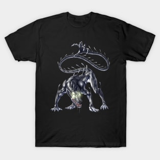 Aztec Mythical Creature Ahuizotl T-Shirt